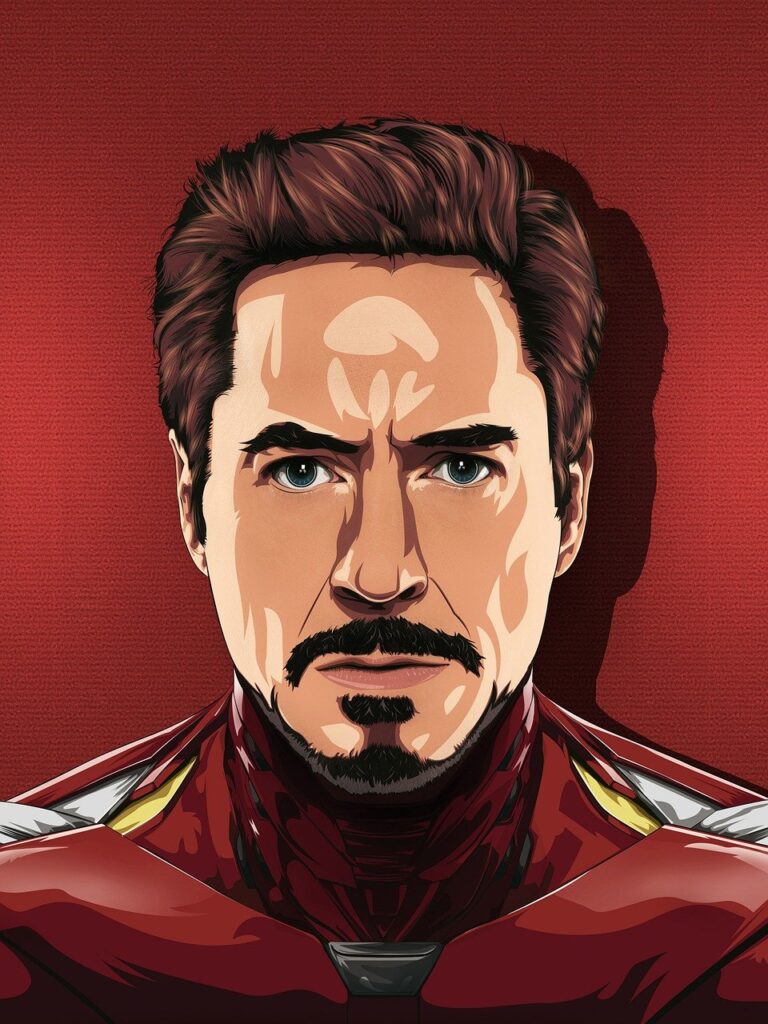 RDJ as Iron Man